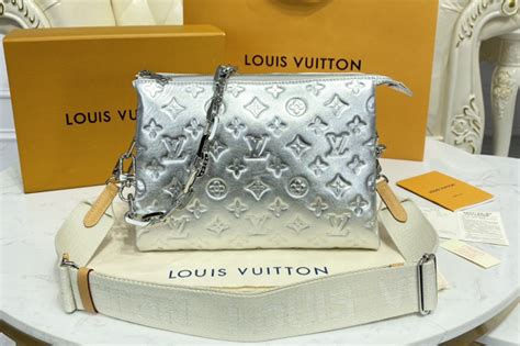 lv silver bag|louis vuitton coussin bag.